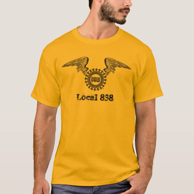 UAW Wings - Customized T-Shirt (Front)