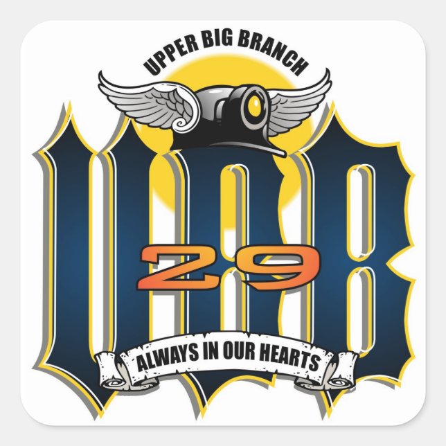 UBB 29 SQUARE STICKER (Front)