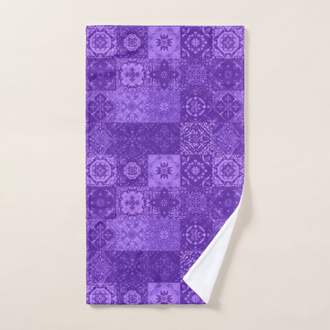 Ube Halaya Purple Hand Towel (Hand Towel)