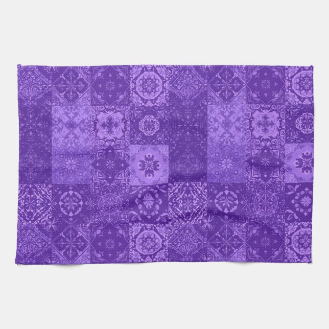 Ube Halaya Purple Kitchen Towel (Horizontal)