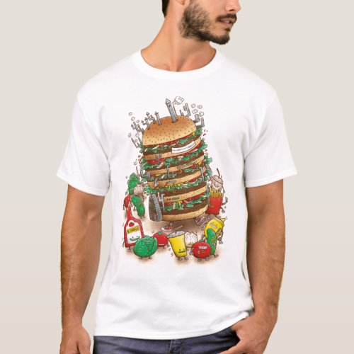 Uber Burgerbot T_Shirt