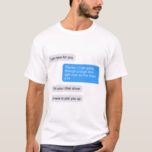 Uber Driver Text T_Shirt