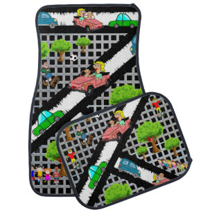 Uber Eats, Uber Driving Family StyleFloor Car Mats