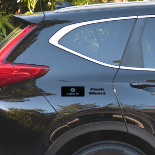 Uber Flash and Direct Sticker