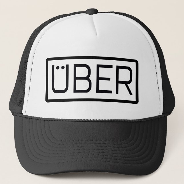 UBER GEAR BY EKLEKTIX INDEPENDENT CONTRACTORS TRUCKER HAT (Front)