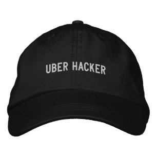 Uber Hacker Embroidered Baseball Hat