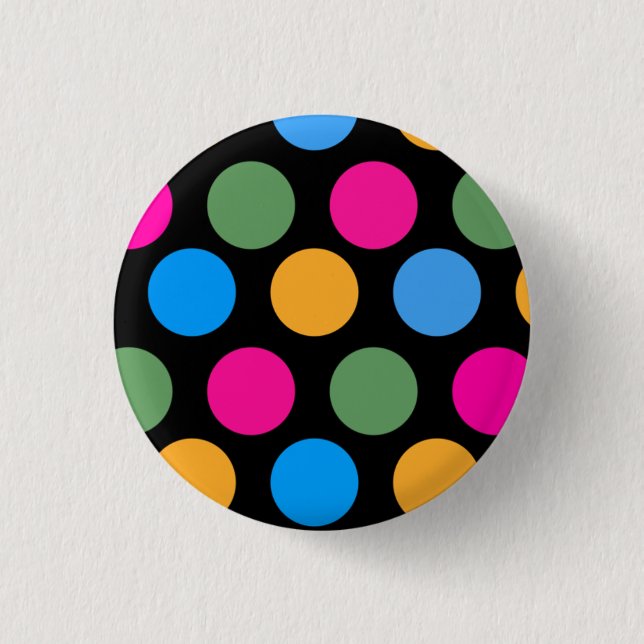Uber Polka Pinback Button (Front)