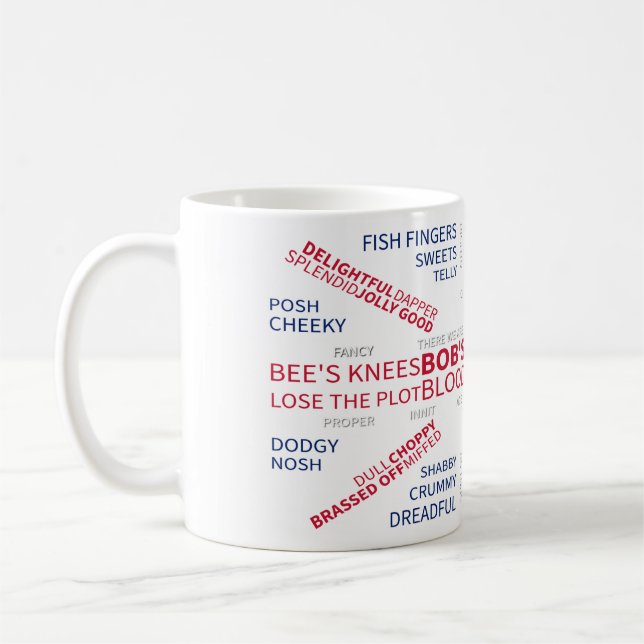 UBERBRITISH  COFFEE MUG (Left)