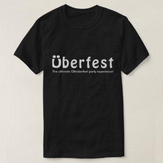 Überfest Men's Black T-Shirt