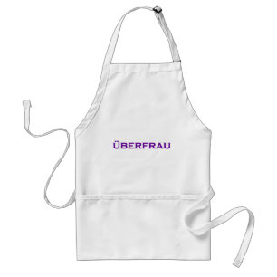 Uberfrau - Superwoman! Adult Apron