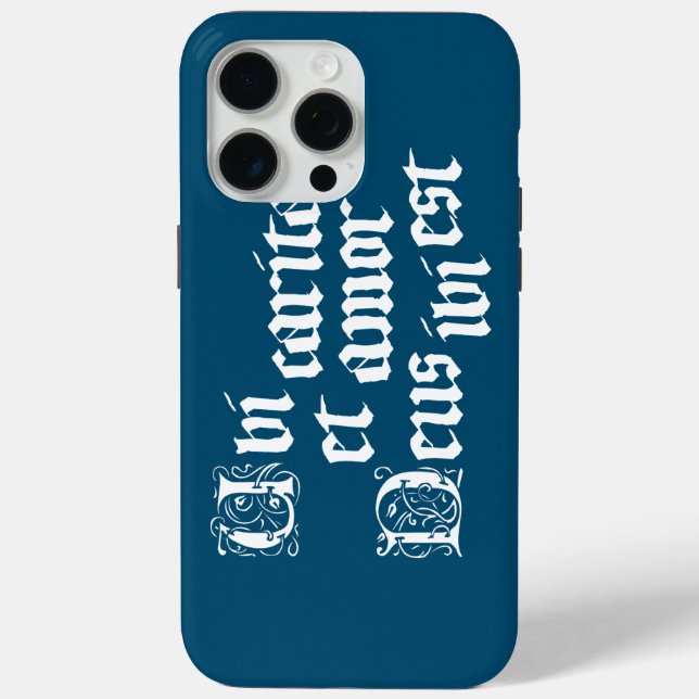 Ubi Caritas Case-Mate iPhone Case (Back)