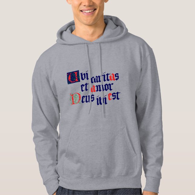 Ubi Caritas Hoodie (Front)