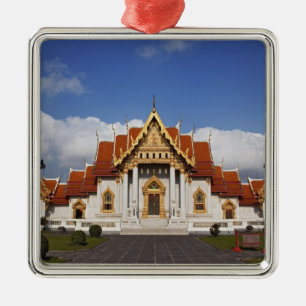 Ubosot Hall or Bot, Wat Benchamabophit, Bangkok, Metal Ornament