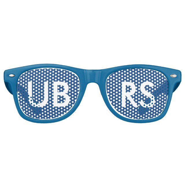 UBRS BLUE glasses for FANS! (Front)