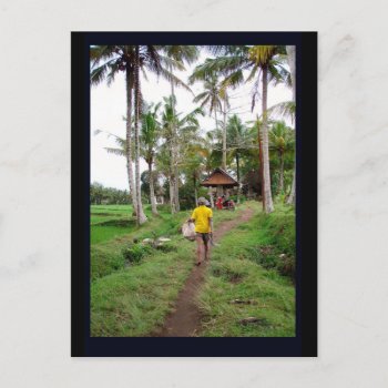 Ubud Bali Postcard by sequindreams at Zazzle