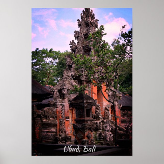 Ubud Bali Poster (Front)