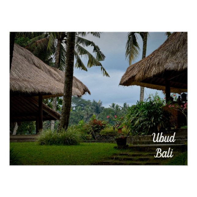 Ubud Travel, Bali Travel Poster (Front)