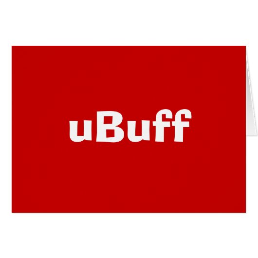 uBuff Cards (Front Horizontal)