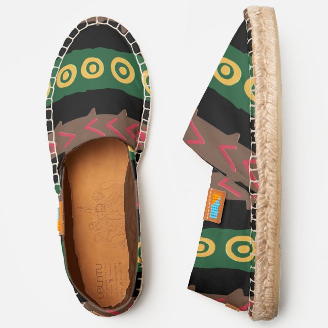 Ubuntu Afridrilles Espadrilles Jimette Design (Side)