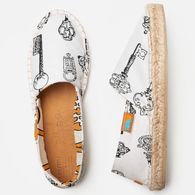 Ubuntu Afridrilles Espadrilles - Keys (Side)