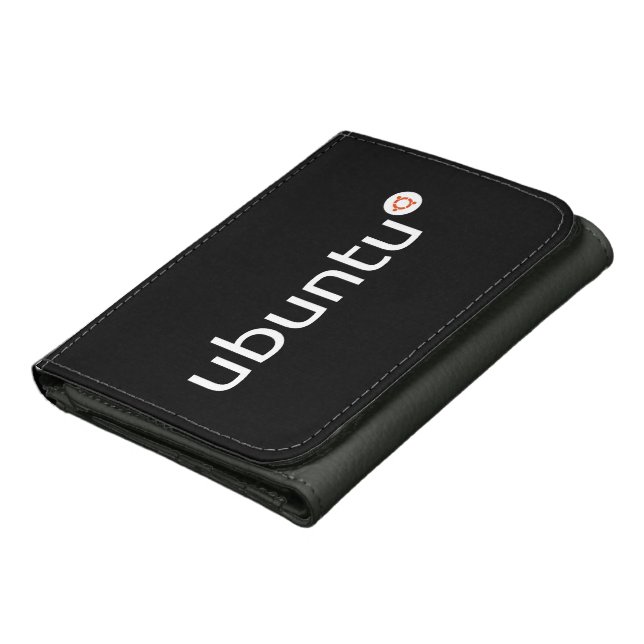 Ubuntu Black Wallet (Bottom)
