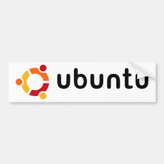 Ubuntu Bumper Sticker