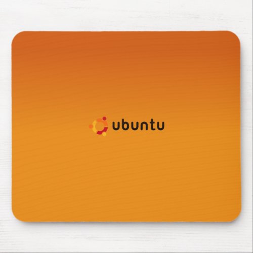 Ubuntu Classic orange Mouse Pad
