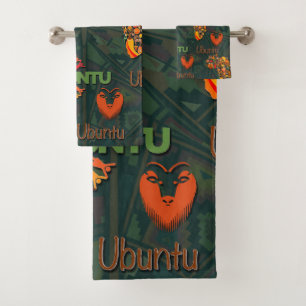 Ubuntu - I am because we are. Bath Towel Set