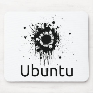 Ubuntu inkblot Mousepad