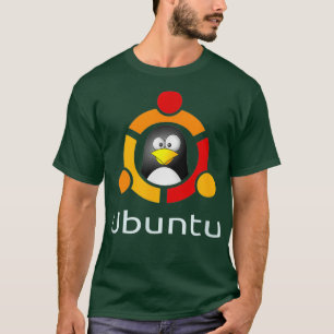 Ubuntu Linu Os funny Tu Penguin Tee