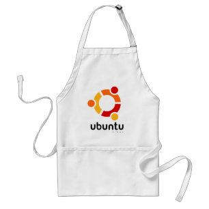 Ubuntu Linux Open Source Adult Apron