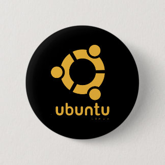 Ubuntu Linux Open Source Button