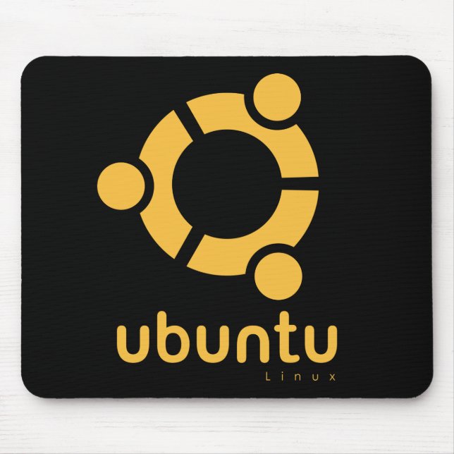 Ubuntu Linux Open Source Mouse Pad (Front)
