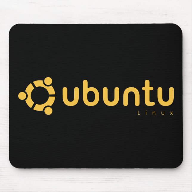 Ubuntu Linux Open Source Mouse Pad (Front)