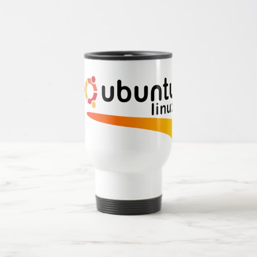 Ubuntu Linux Open Source Travel Mug