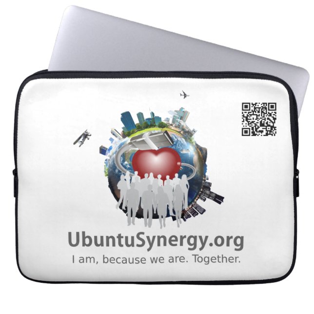 Ubuntu Synergy - Laptop Sleeve 13" (Front)