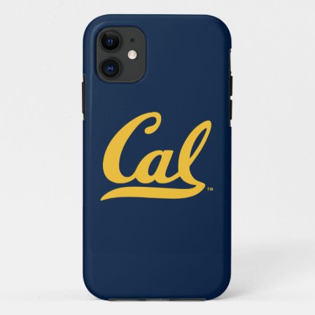 Uc Berkeley Cal Logo Iphone 11 Case