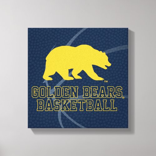 UC Berkeley Golden Bears Basketball Canvas Print