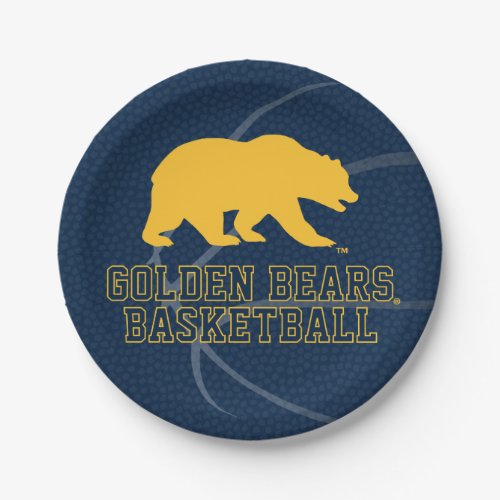 UC Berkeley Golden Bears Basketball Paper Plates