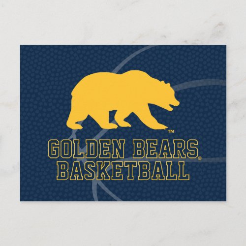 UC Berkeley Golden Bears Basketball Postcard