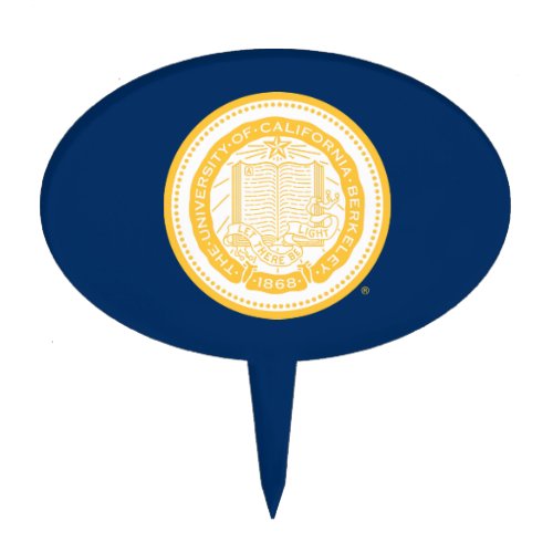 UC Berkeley School Seal Cake Topper