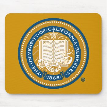 Uc Berkeley School Seal Mouse Pad by calfanmerch at Zazzle