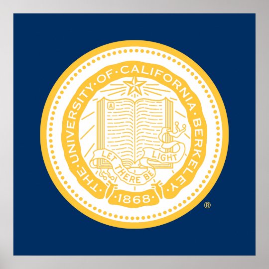 Uc Berkeley School Seal Poster 