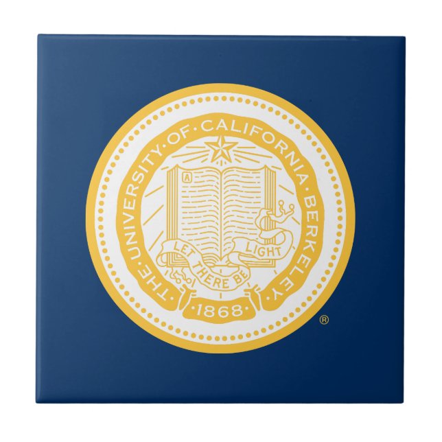 UC Berkeley School Seal Tile (Front)
