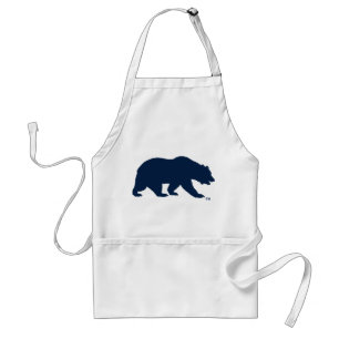 UC Berkley Bear logo Blue Adult Apron