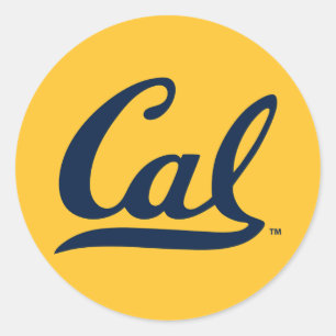 UC Berkley logo Blue Classic Round Sticker