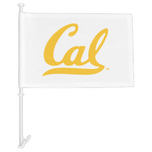 UC Berkley logo Golden Car Flag