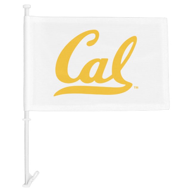 UC Berkley logo Golden Car Flag (Front)