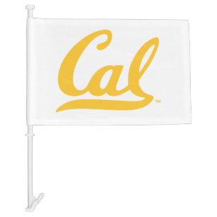 UC Berkley logo Golden Car Flag