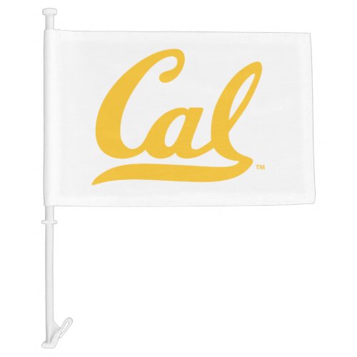 UC Berkley logo Golden Car Flag
